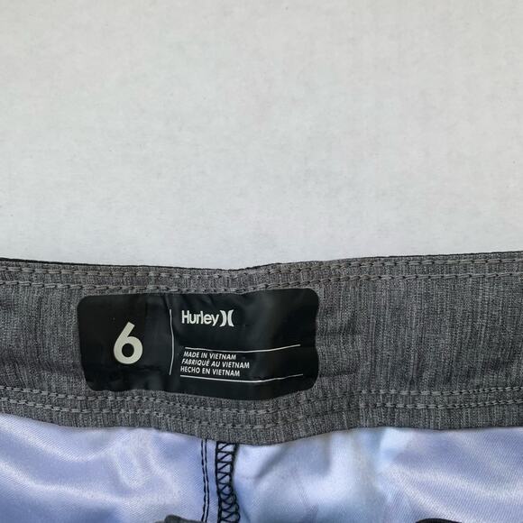 NWT Boys Hurley Swim Trunks Sz 6 - Picture 5 of 7